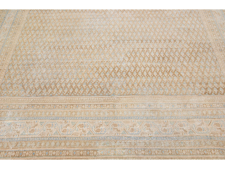 Antique Hamadan Wool Rug 8 X 12