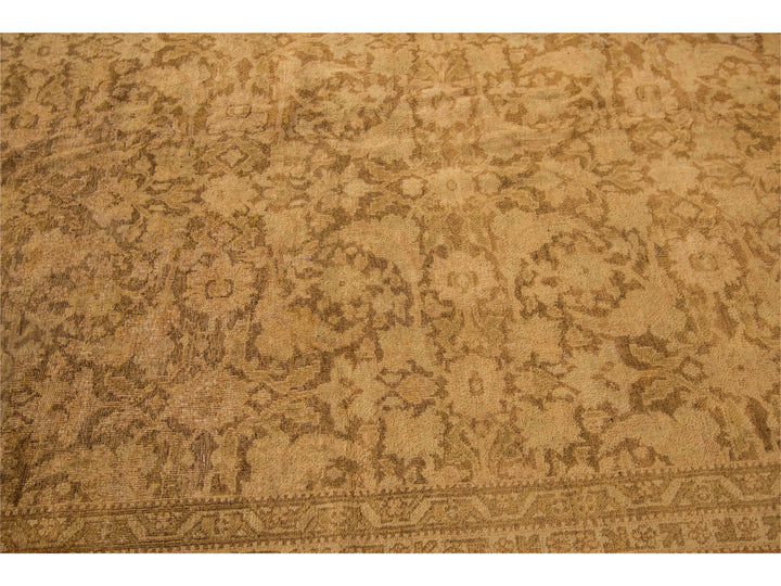Antique Indian Agra Wool Rug 13 X 17