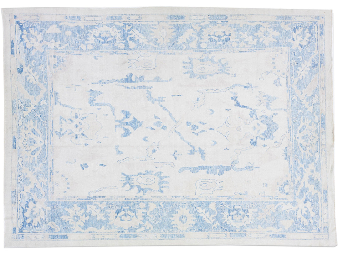 Modern Turkish Wool Rug 10 X 14