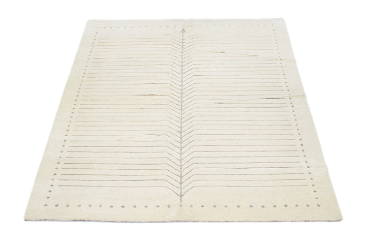 Modern Moroccan Wool Rug 9 X 12