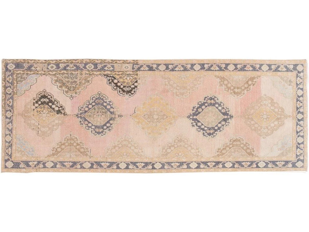 Antique Turkish Wool Runner 5 X 13