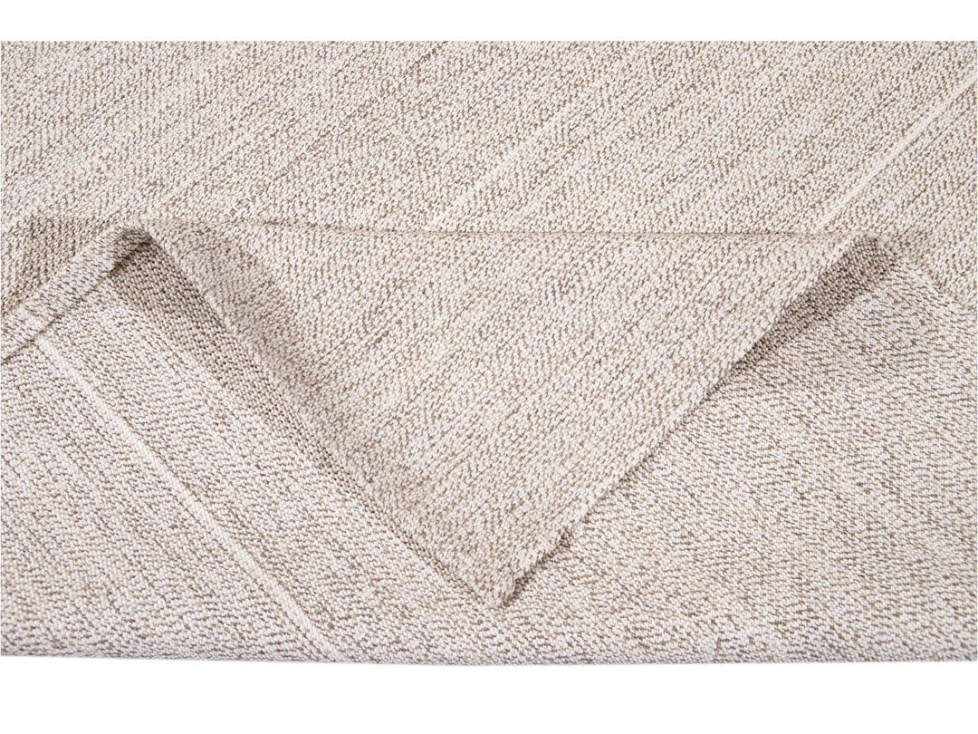 Contemporary Flatweave Wool Rug 9 X 13