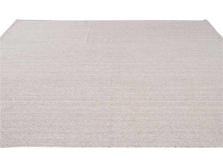 Contemporary Flatweave Wool Rug 9 X 13