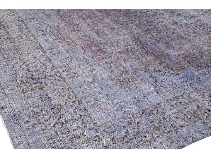 Vintage Distressed Wool Rug 10 X 13
