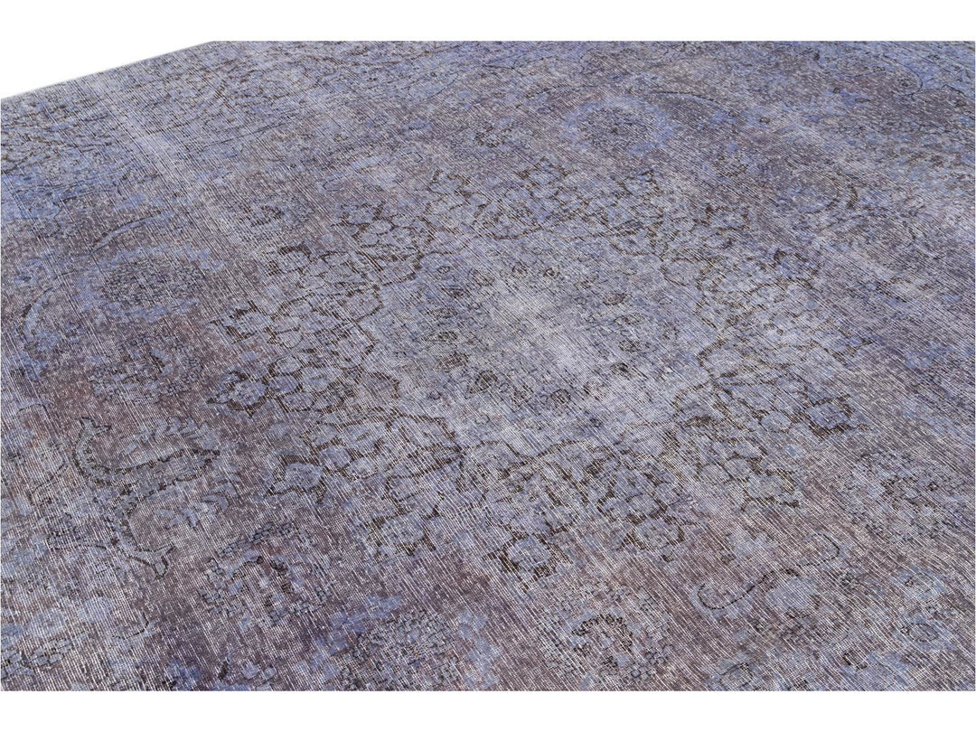 Vintage Distressed Wool Rug 10 X 13