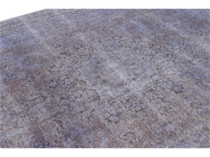 Vintage Distressed Wool Rug 10 X 13