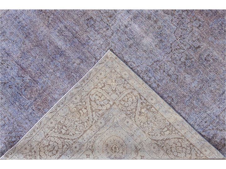 Vintage Distressed Wool Rug 10 X 13