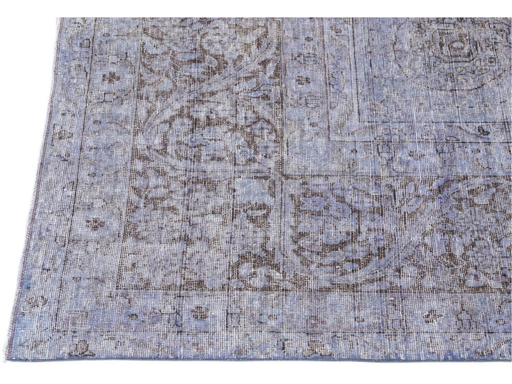 Vintage Distressed Wool Rug 10 X 13
