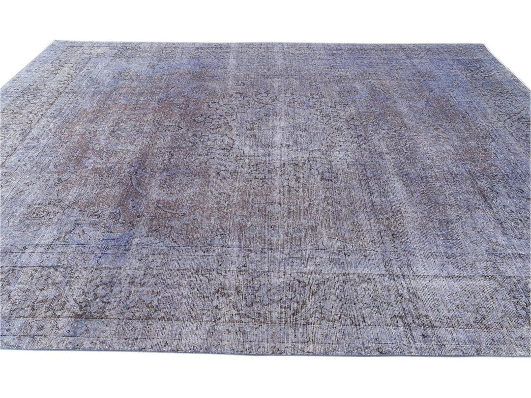 Vintage Distressed Wool Rug 10 X 13