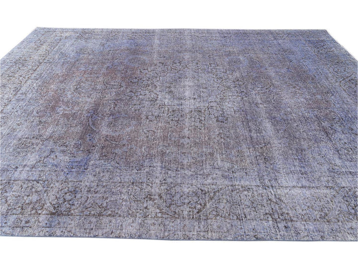 Vintage Distressed Wool Rug 10 X 13