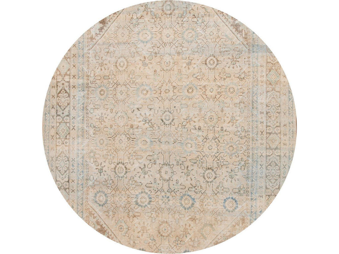 Vintage Mahal Wool Rug 8 X 12