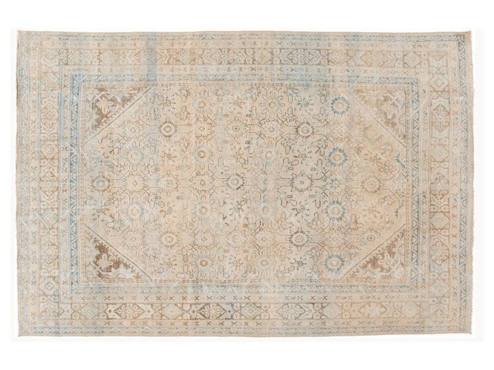 Vintage Mahal Wool Rug 8 X 12