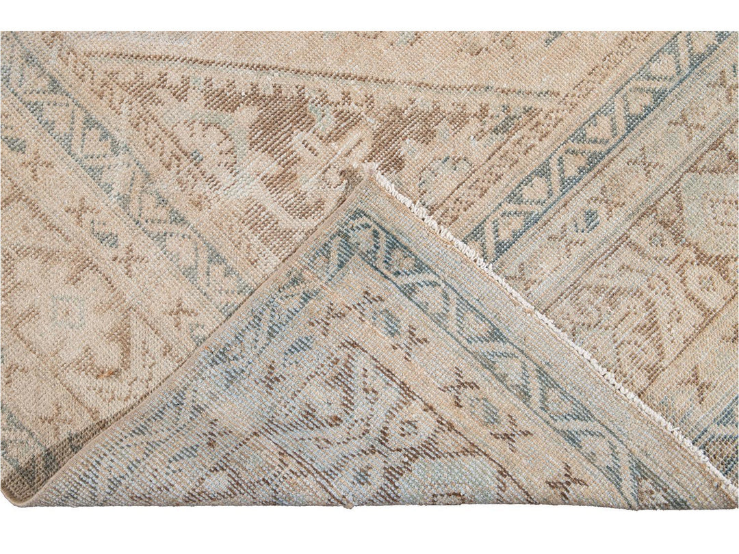 Vintage Mahal Wool Rug 8 X 12