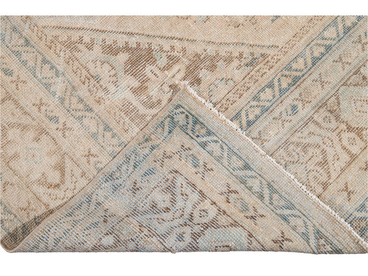 Vintage Mahal Wool Rug 8 X 12