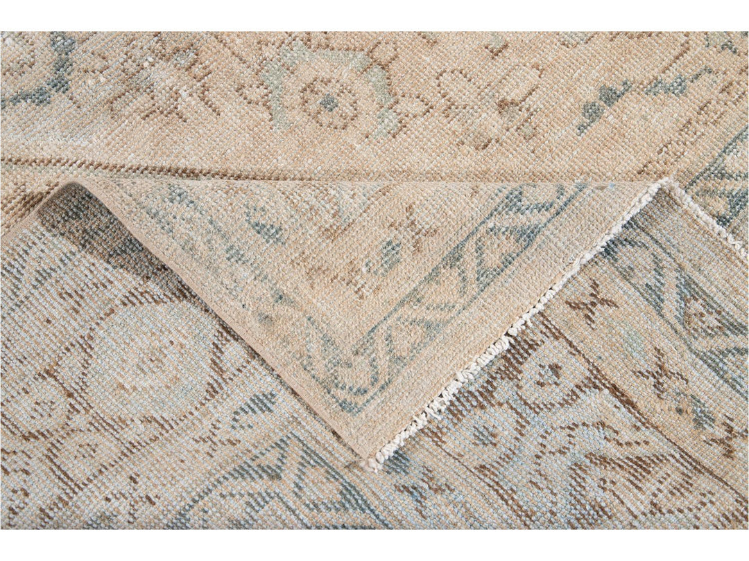 Vintage Mahal Wool Rug 8 X 12