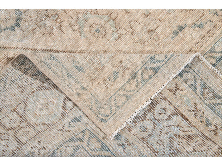 Vintage Mahal Wool Rug 8 X 12