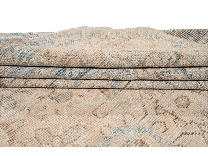 Vintage Mahal Wool Rug 8 X 12