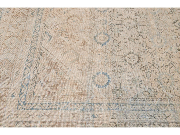 Vintage Mahal Wool Rug 8 X 12