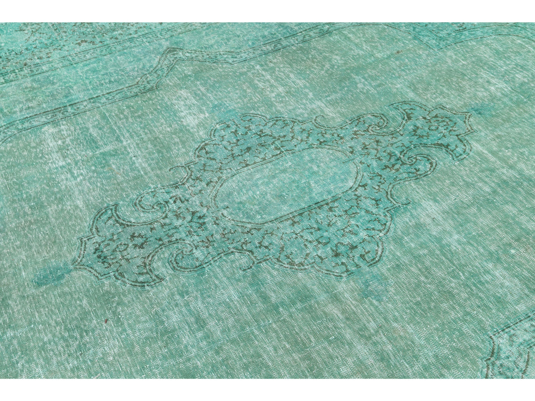 Modern Overdyed Wool Rug 10 X 12