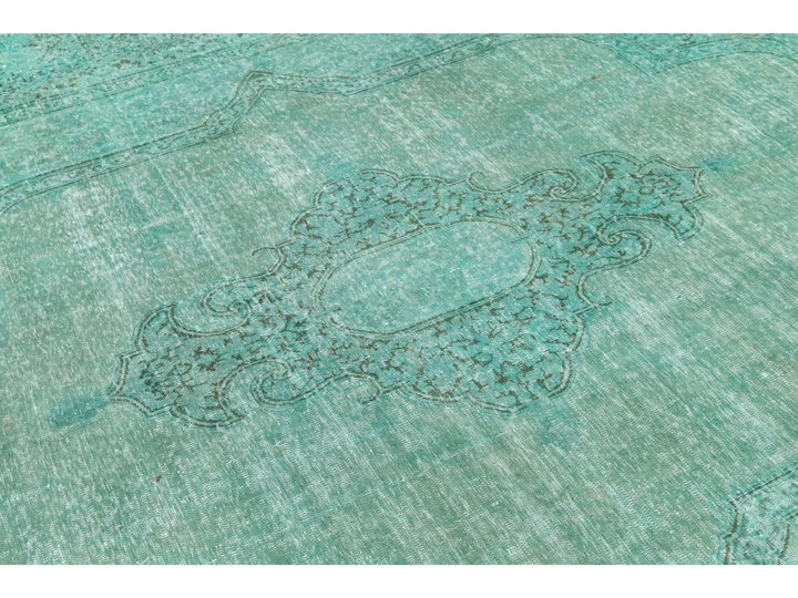 Modern Overdyed Wool Rug 10 X 12