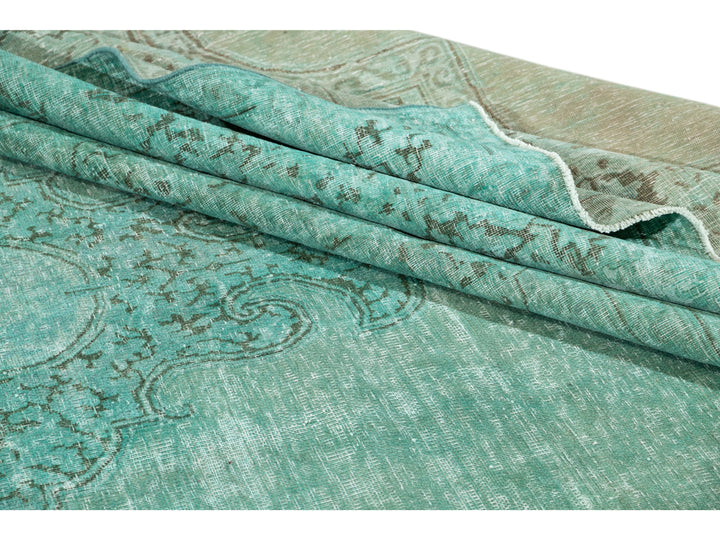 Modern Overdyed Wool Rug 10 X 12