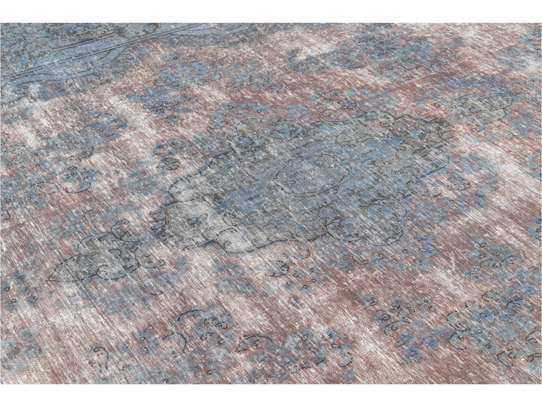 Vintage Distressed Wool Rug 10 X 13
