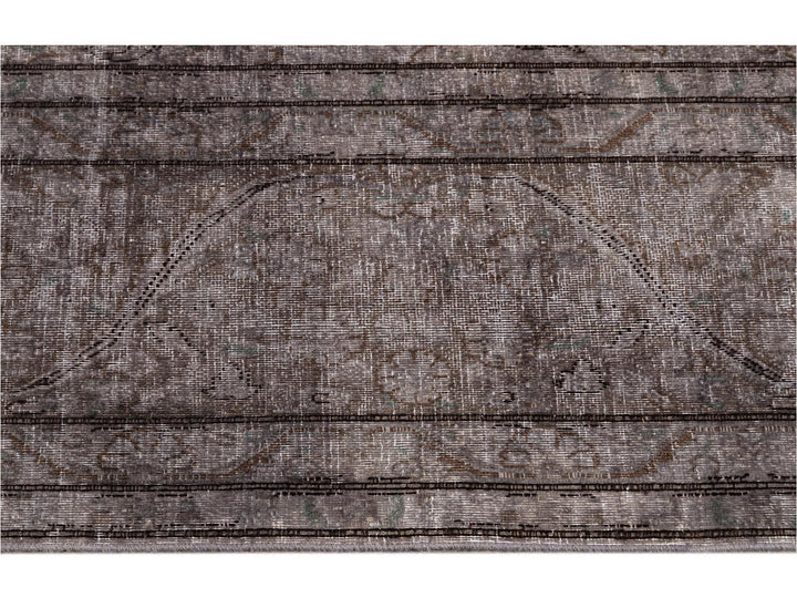 Vintage Distressed Wool Rug 10 X 14