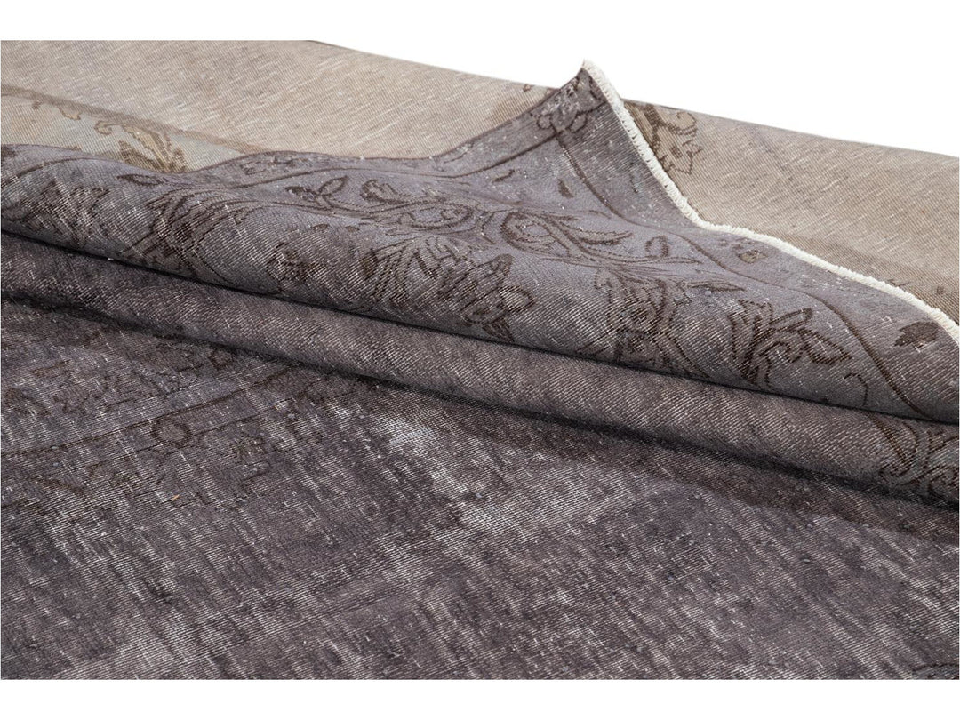 Vintage Distressed Wool Rug 7 X 10