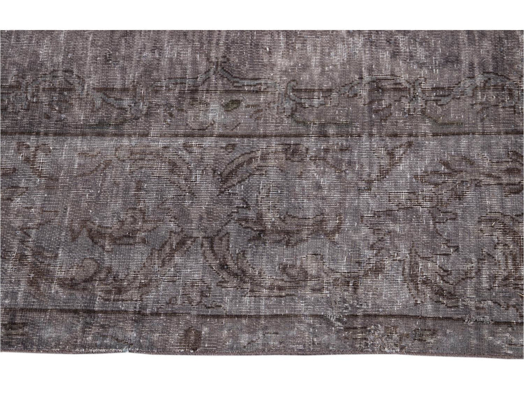 Vintage Distressed Wool Rug 7 X 10