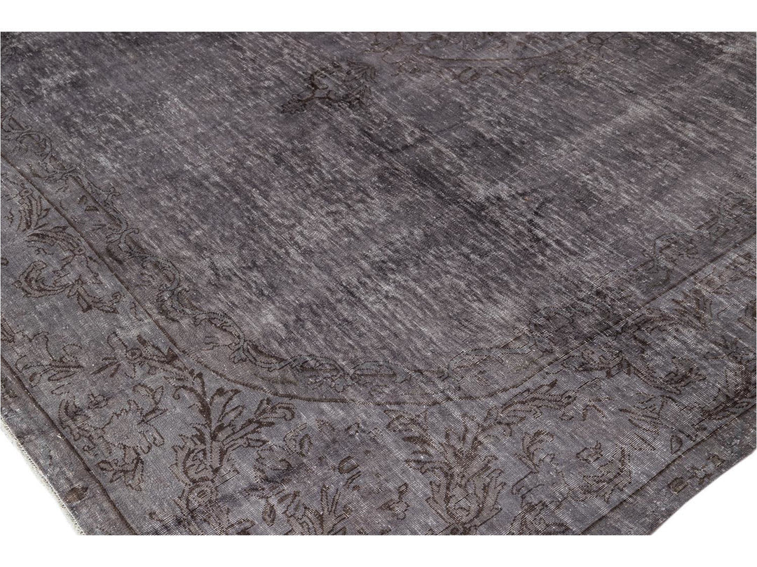 Vintage Distressed Wool Rug 7 X 10