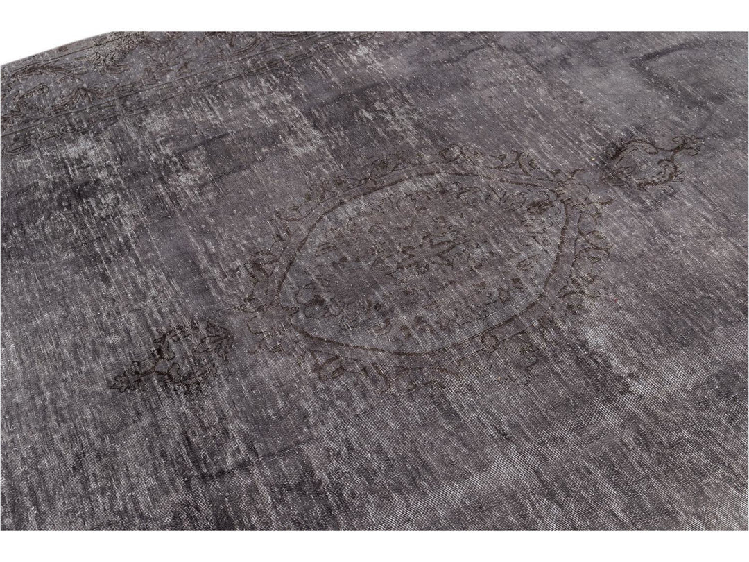 Vintage Distressed Wool Rug 7 X 10