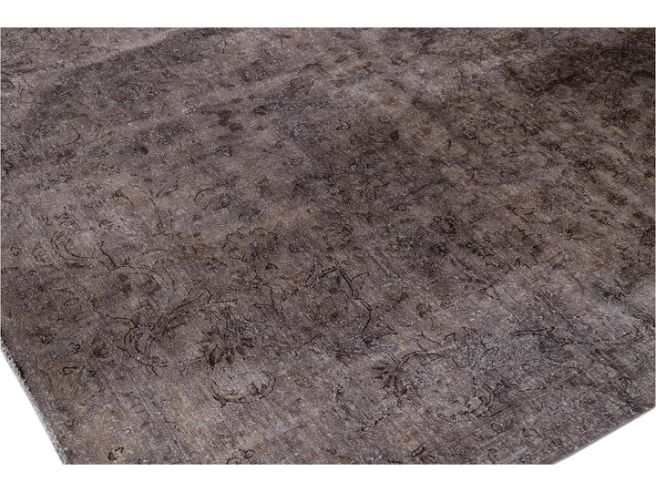 Vintage Distressed Wool Rug 8 X 10