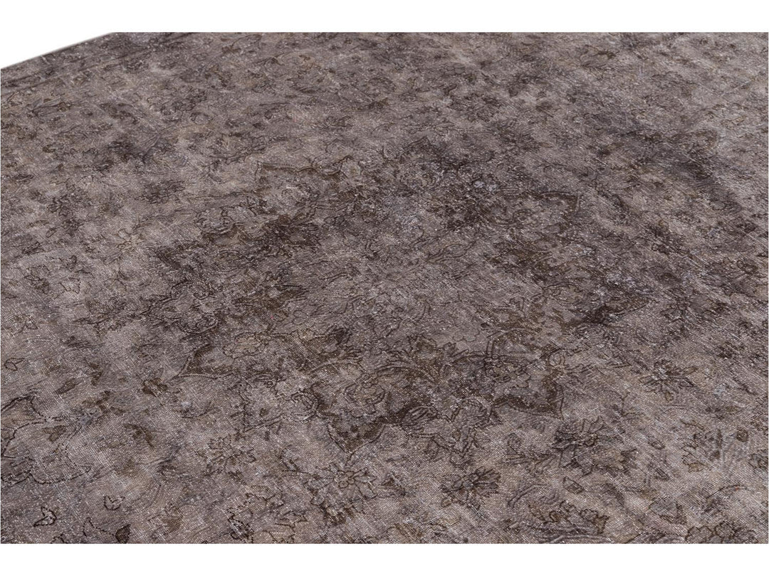 Vintage Distressed Wool Rug 8 X 10