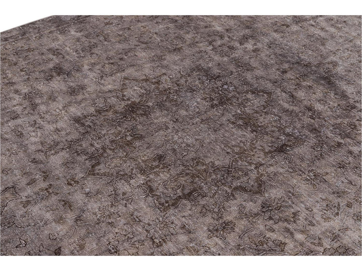 Vintage Distressed Wool Rug 8 X 10