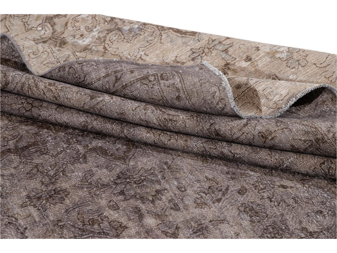 Vintage Distressed Wool Rug 8 X 10