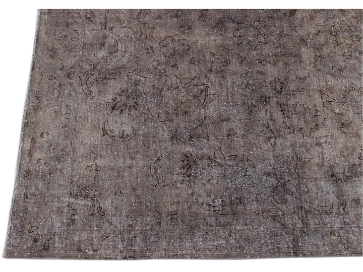 Vintage Distressed Wool Rug 8 X 10