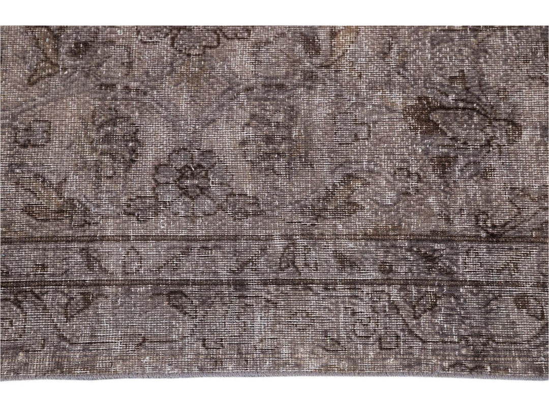 Vintage Distressed Wool Rug 8 X 10