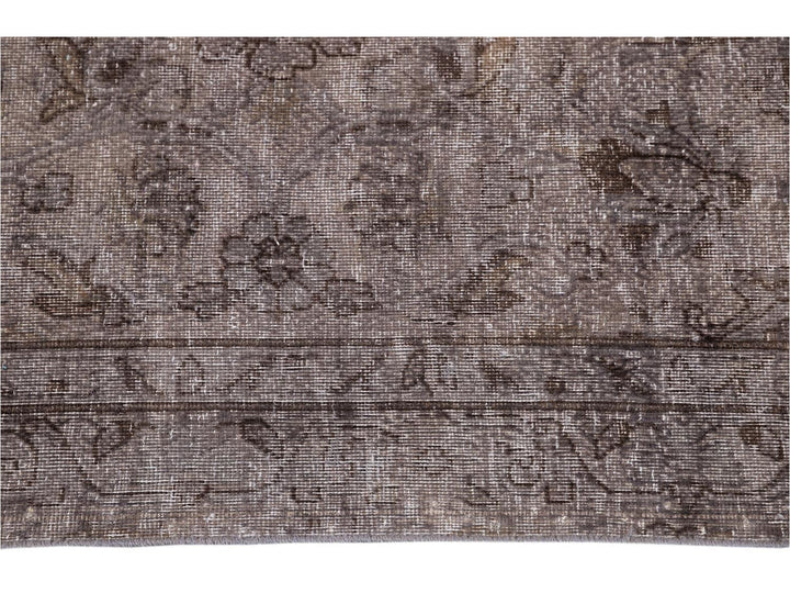 Vintage Distressed Wool Rug 8 X 10