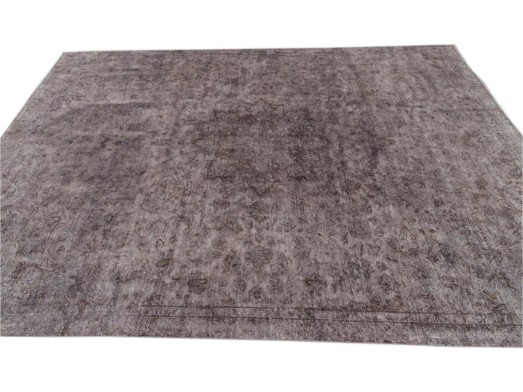 Vintage Distressed Wool Rug 8 X 10