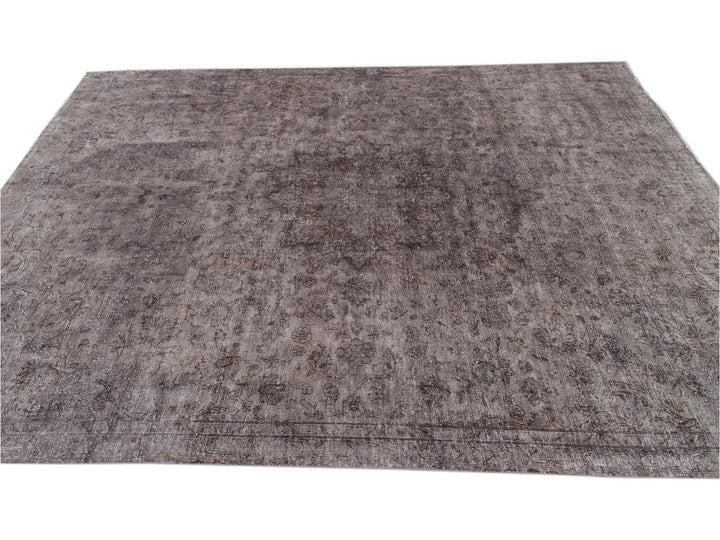 Vintage Distressed Wool Rug 8 X 10