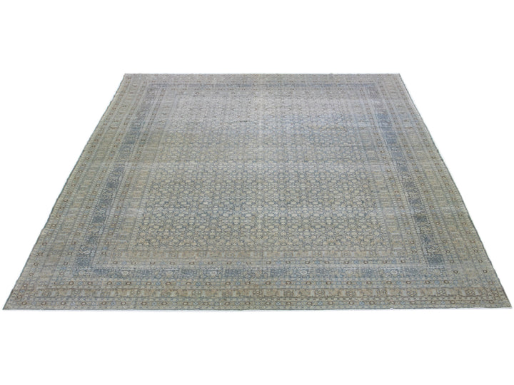 Antique Malayer Wool Rug 12 X 15