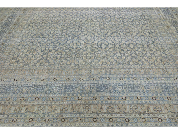 Antique Malayer Wool Rug 12 X 15
