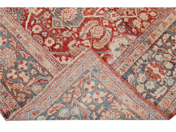 Vintage Mahal Wool Rug 9 x 12
