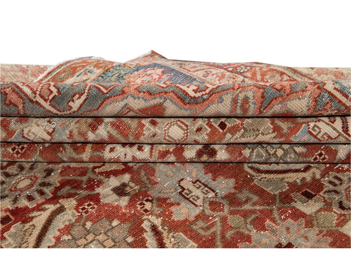 Vintage Malayer Wool Rug 9 x 12