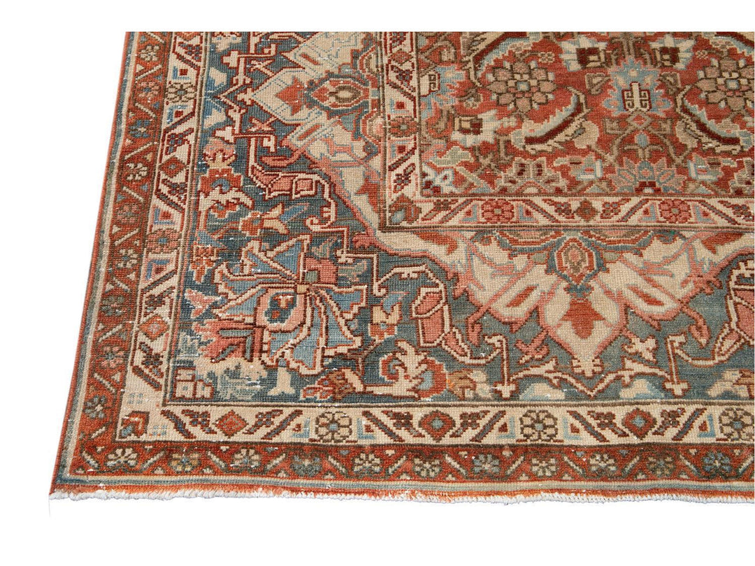 Vintage Malayer Wool Rug 9 x 12