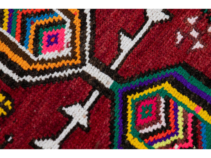 Vintage Turkish Tribal Wool Runner 3 X 12