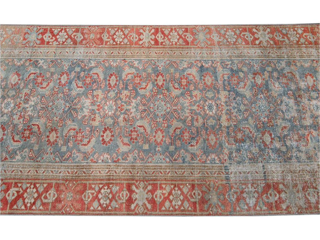 Vintage Malayer Wool Runner 3 X 17