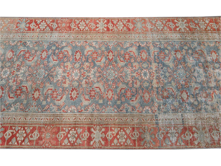 Vintage Malayer Wool Runner 3 X 17