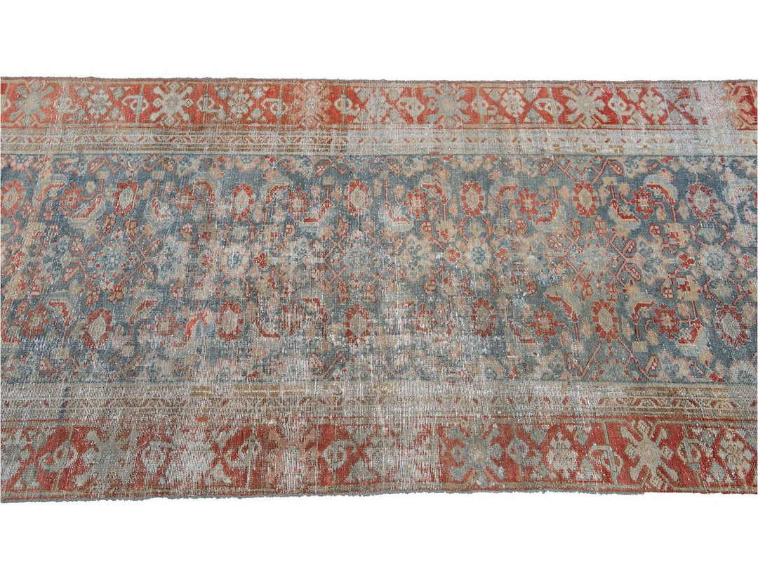 Vintage Malayer Wool Runner 3 X 17