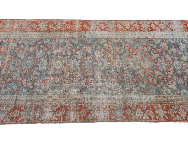 Vintage Malayer Wool Runner 3 X 17
